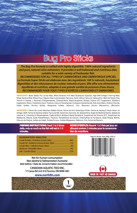 NorthFin Bug Pro Sticks