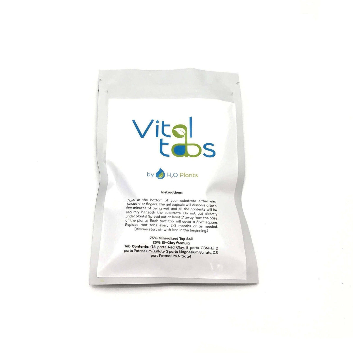 Vital Tabs | Aquarium Plant Fertilizer Root Tabs - H2O Plants