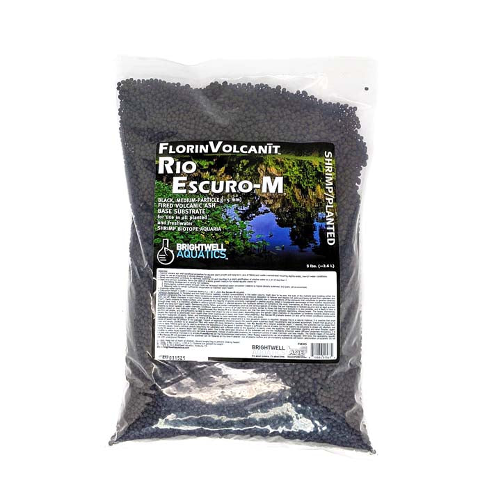 5 LB Bags - Brightwell Shrimp/Plant Soil - Black (Rio Escuro)